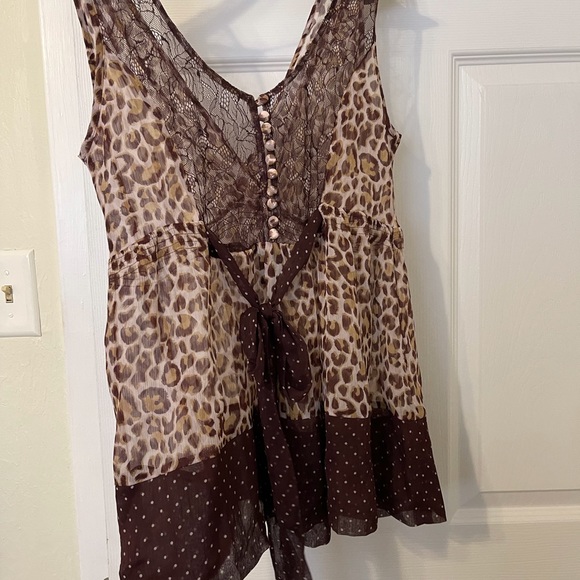 BCBG Max Azaria Animal Print Tank - Picture 10 of 11
